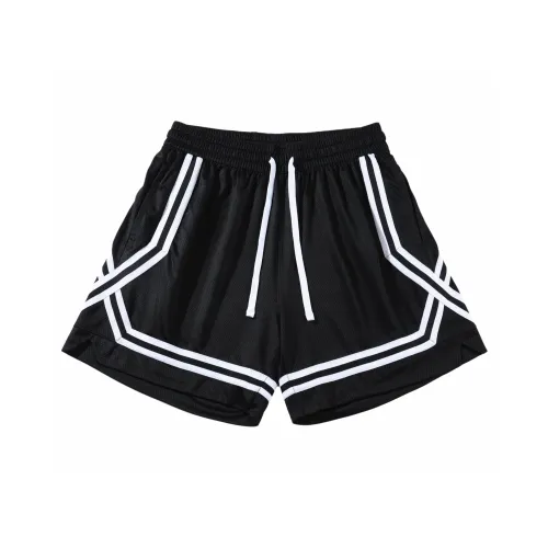 KPADB Черные Унисекс Баскетбольные шорты