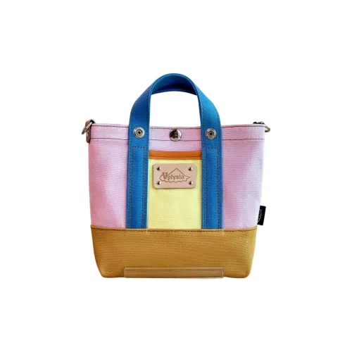 VPLYSIA Canvas Bag Single Shoulder Bag Small Women's Pink Blue Ginger Yellow VPLYSIA Холщовая сумка Сумка на одно плечо Маленькая Женская Розовая Синяя и Имбирно-желтая
