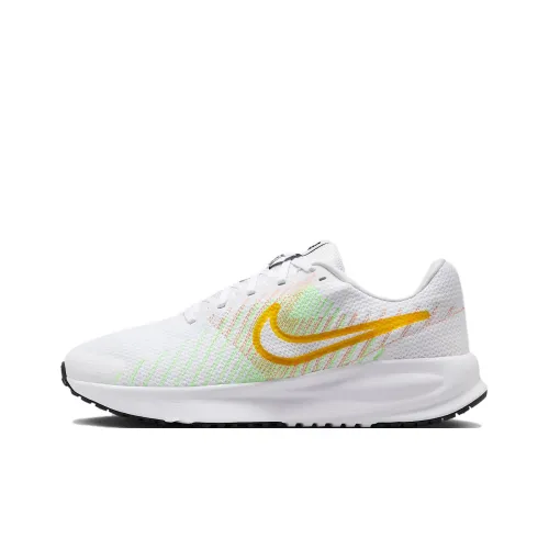 Nike RUN DEFY Slip-resistant Abrasion-resistant Low Top Casual Running Shoes Men's White Найк RUN DEFY Противоскользящий Устойчивый к истиранию Низкий Топ Повседневные Беговые Кроссовки Мужские Белые