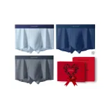 Аква-синий + Королевский синий + Темно-серый -- Черный ананас Коробка