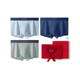 Аква Синий + Королевский Синий + Серо-Зеленый -- Черный Ананас Коробка