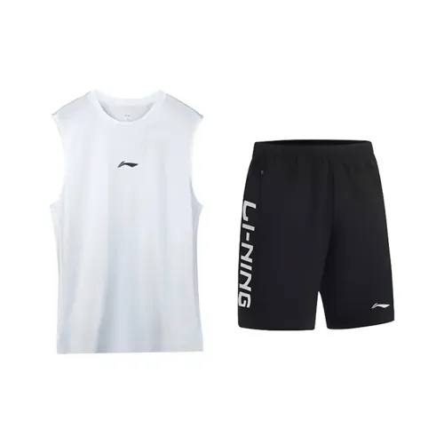 LINING Sports Casual Комплект Унисекс Белый+Черный