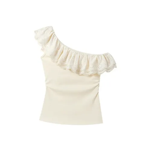 Meanalot Абрикос Женские Футболки