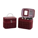 8013 Мода Chanel Большой Бордовый