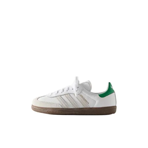 Kith KIDS CLASSICS x Adidas Originals Samba Slip-resistant Abrasion-resistant Low Top Детские Скейтбординги