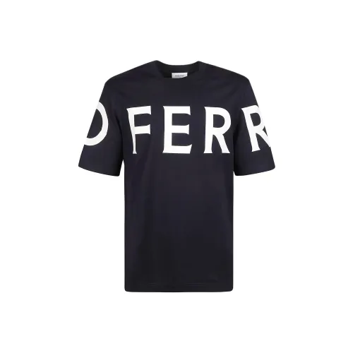 Ferragamo Мужские синие T-рубашки