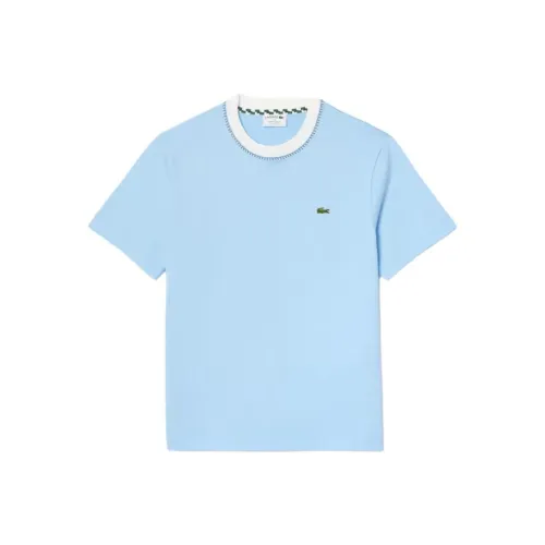 LACOSTE SS25 T Рубашка Мужская Светло-Синяя