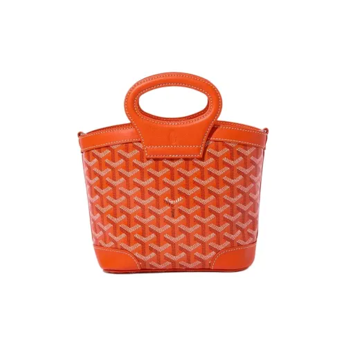 GOYARD Сумка из коровьей кожи Mini Женская Оранжевая