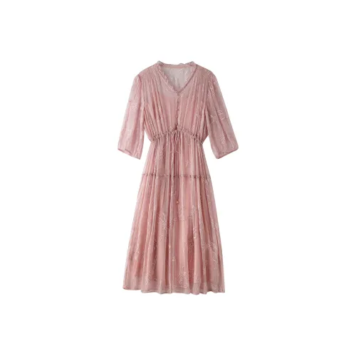 To The West Короткий рукав Платье Женское