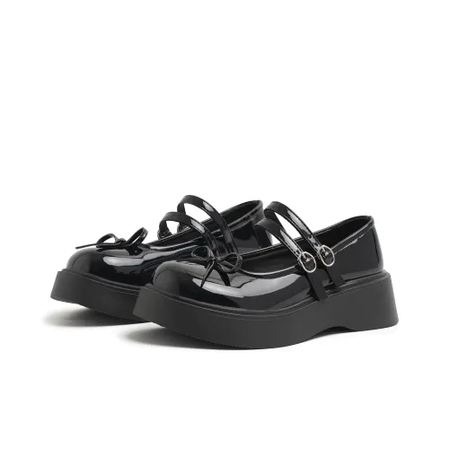 Take the Qin Платформа Туфли Мэри Джейн Женские