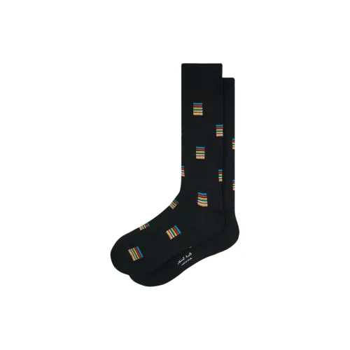 Paul Smith 1 упаковка черные мужские носки до икры MID