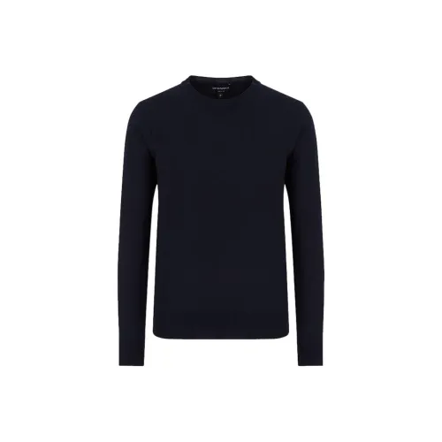 EMPORIO ARMANI FW22 Свитер Мужской Черный