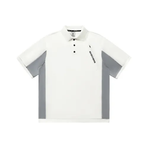 Skechers Yazhuan Series Поло Унисекс Джинсовый серый