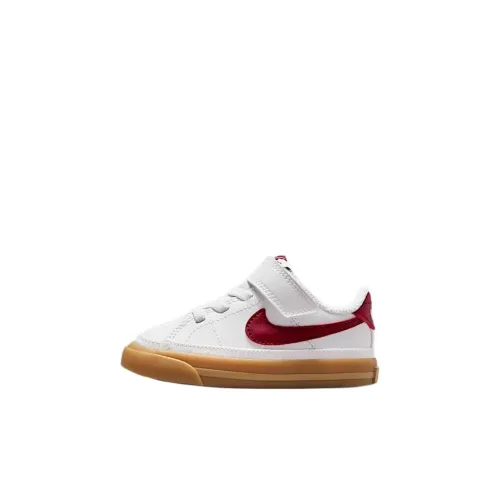 Nike Court Legacy Anti KICK Амортизация Низкий Топ Обувь для малышей Белый Infant And Toddler