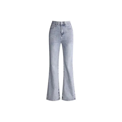 MO VOICE Синие Женские Джинсы