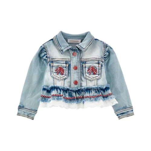 MONNALISA Куртки Пальто Камень Отбеленный Дети Возраст 3-7 Лет