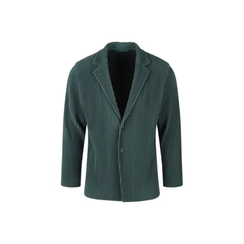 Homme Plissé Issey Miyake Куртки и Пальто Мужской Зеленый