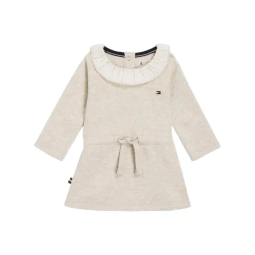 Tommy Hilfiger Платье Бежевый Infant и Toddler