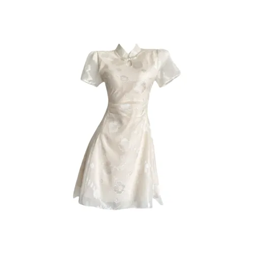 ARIADNAW STUDIO Короткий рукав Платье Женское