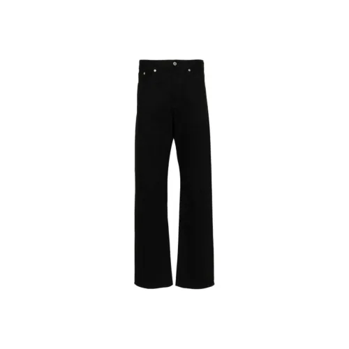 DRIES VAN NOTEN Мужские черные джинсы