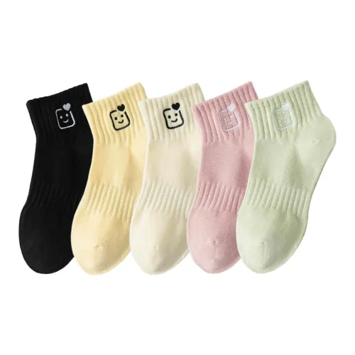 MIIOW Носки Crew Женские упаковка из 5 пар