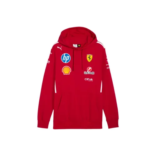 PUMA Свитшот Мужской Deep Cherry