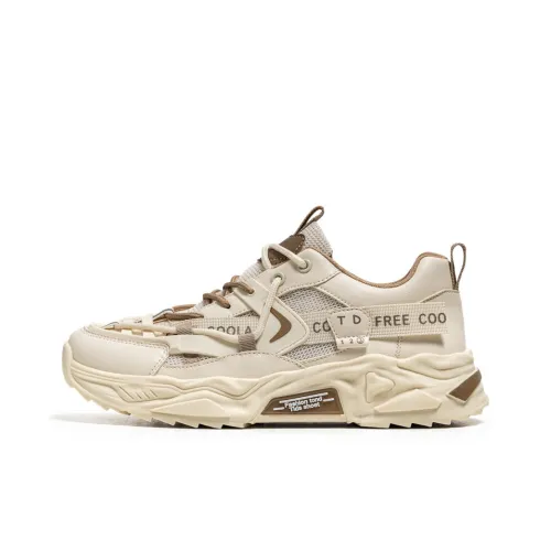 Магелли Шокабсорберы Устойчивые к истиранию Низкий Топ Толстая подошва Кроссовки Мужские