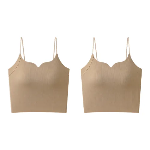 Городская красота Топ на бретелях Женский 2 упаковки