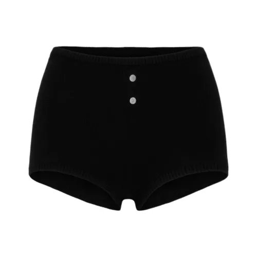 FRANKIES BIKINIS Черные Женские Повседневные шорты