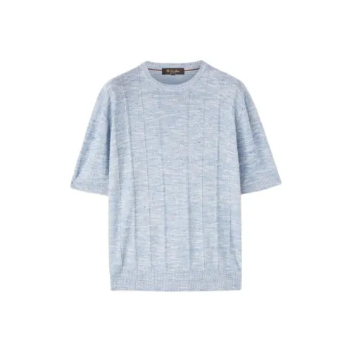 Loro Piana Ocean Blue Мужской Трикотаж