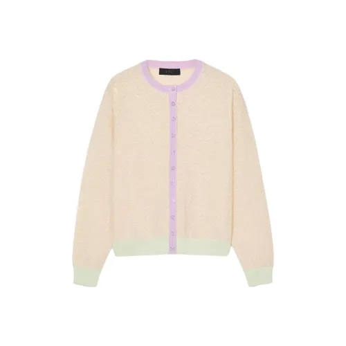 ZARA Телесный/Зеленый Женские Трикотаж