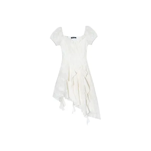 MISTVB Короткий рукав Платье Женское