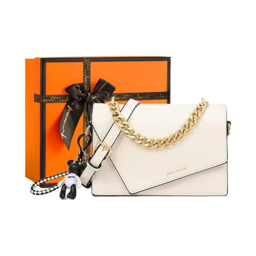 OUBOTE Сумка через плечо из коровьей кожи женский экрю