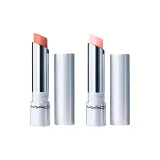 Комплект из двух частей: Бальзам для губ #456 Прозрачный Персик + Бальзам для губ #457 Белый