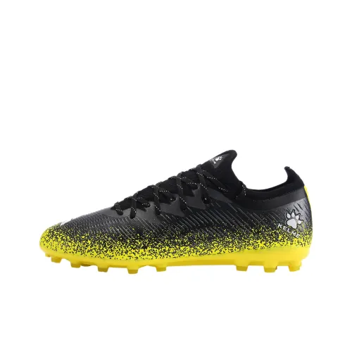 Кроссовки для футбола KELME Lightning Speed 1,0, низкий топ, черный, неоново-желтый, унисекс