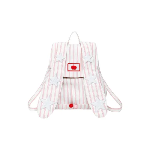 Touch Moon Ткань Рюкзак Женские Розовый Синий