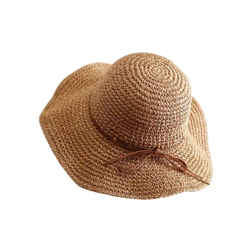VINEY Соломенная плетеная шляпа с защитой от солнца женская