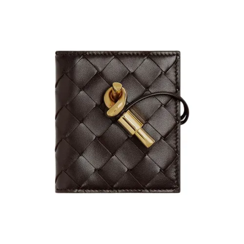 Bottega Veneta Intrecciato Овечья шкура Картхолдер Женские Fondant