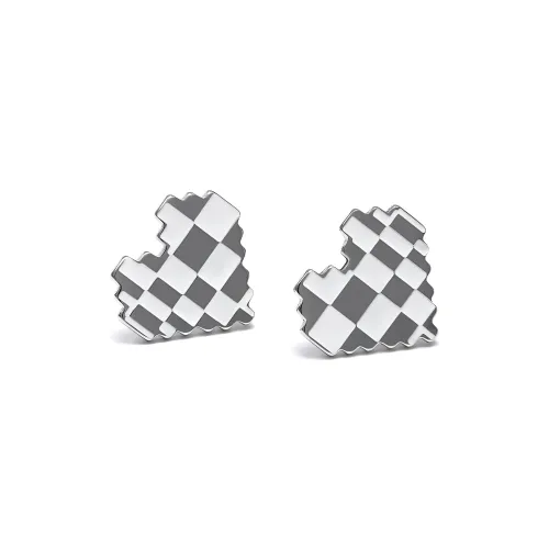 Anxious Титановые Стальные Серьги-гвоздики Женские