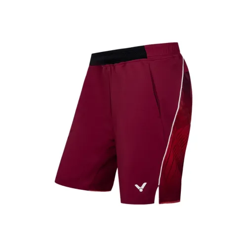 VICTOR Hot Red Унисекс Спортивные шорты