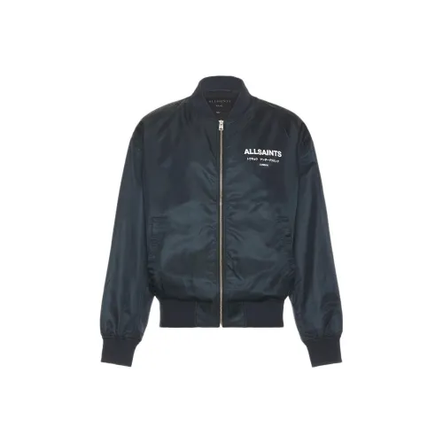 ALLSAINTS Куртки и Пальто Мужской Морской Синий