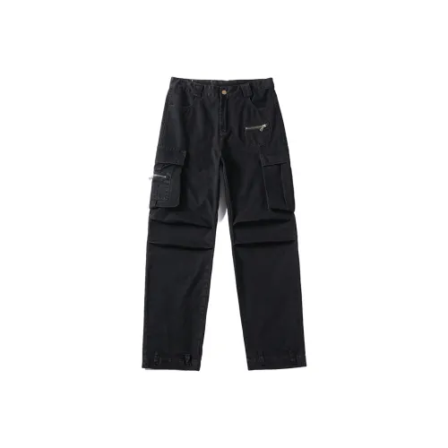 UKTK Черные Мужские Повседневные Штаны