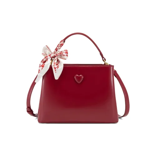 CLEVER KETCH ПУ (полиуретан) Сумка Женская Красная