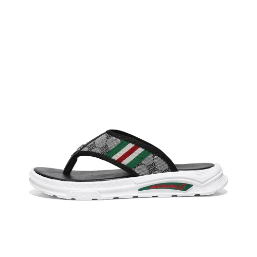 Shiozawa Резина Подошва Шов Устойчивость к Износу Противоскользящий Быстросохнущий Шлепанцы Мужские