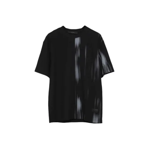 RAYSHOW Мужские черные T-рубашки