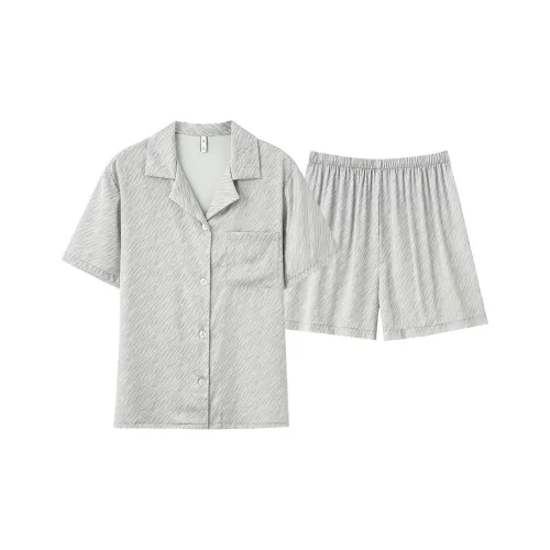 Pretty lady Серебряный Женские Пижамные Комплекты