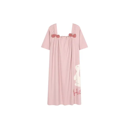 Pretty lady Пыльно-розовый Женские Ночные сорочки