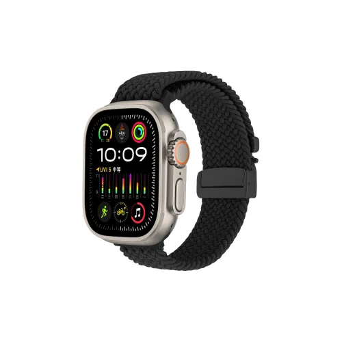 KVZUVUU Ремешок Apple Совместимость Материал из нейлона для Iwatch S11 S10 S9 S8 S7 SE Ultra2
