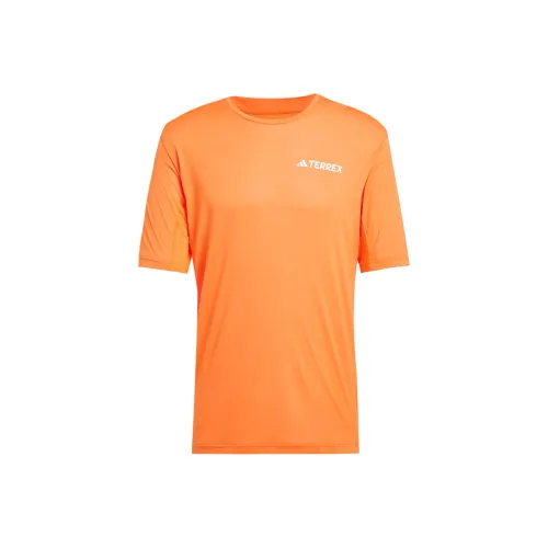 Adidas Terre SS25 T-Shirt Мужской Half Impact Orange