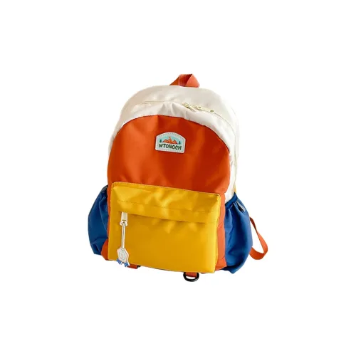 Kaka Tree Oxford Рюкзак Унисекс Желтый Оранжевый Зеленый Розовый Серый